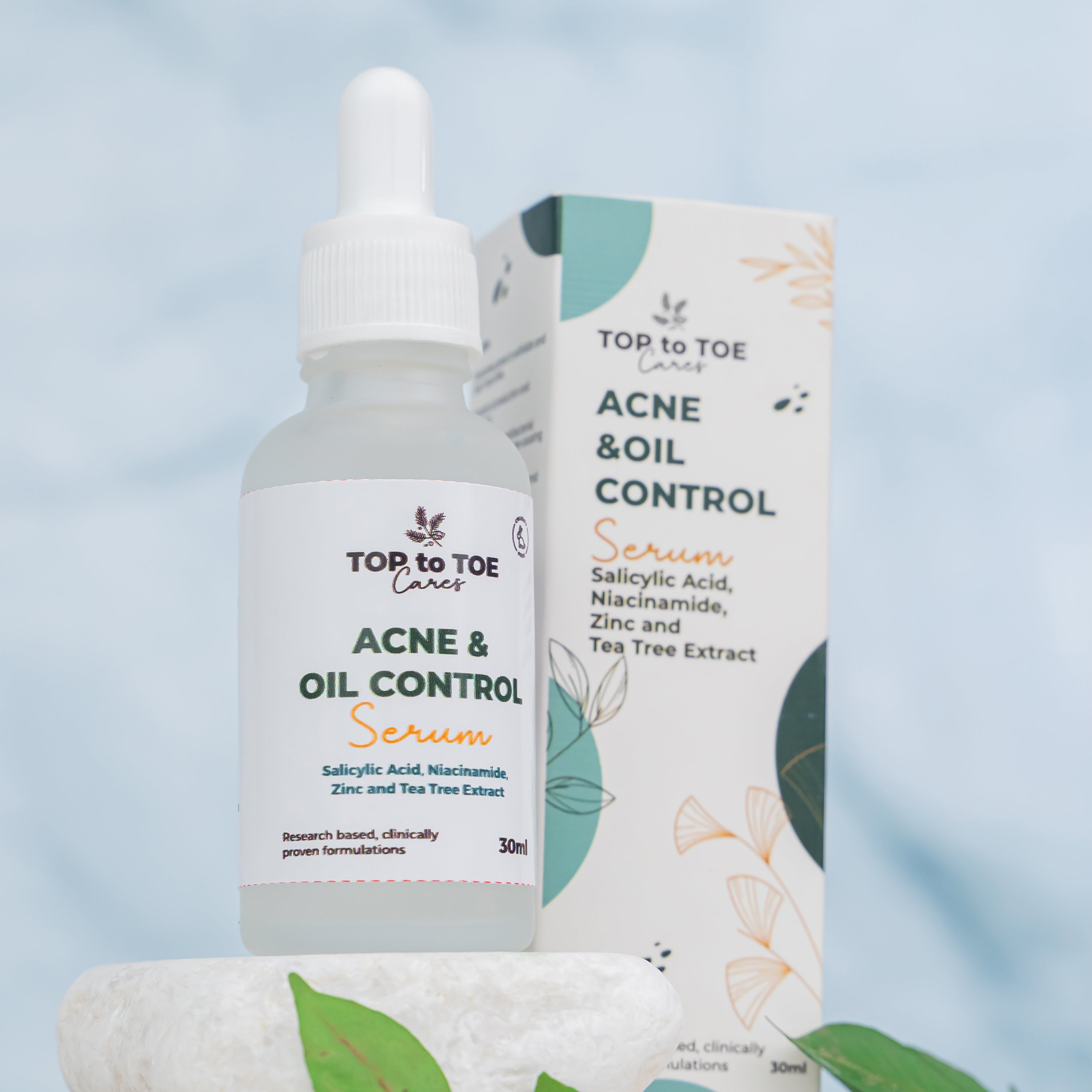 Acne & Oil Control Serum [Salicylic Acid, Niacinamide, Zinc & Tea Tree Extract]