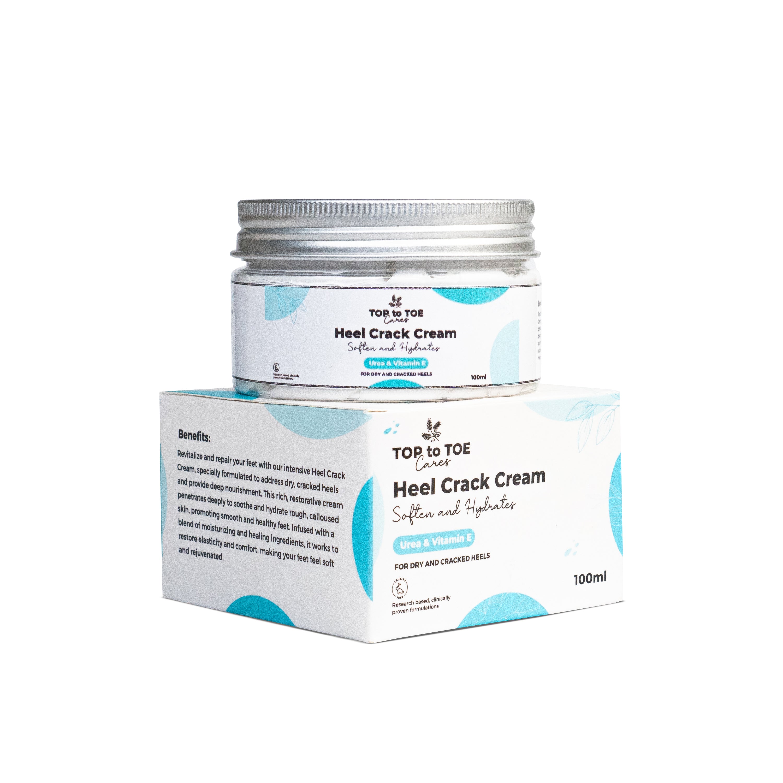 Heel Crack Cream [Urea, Allantoin & Vitamin E]